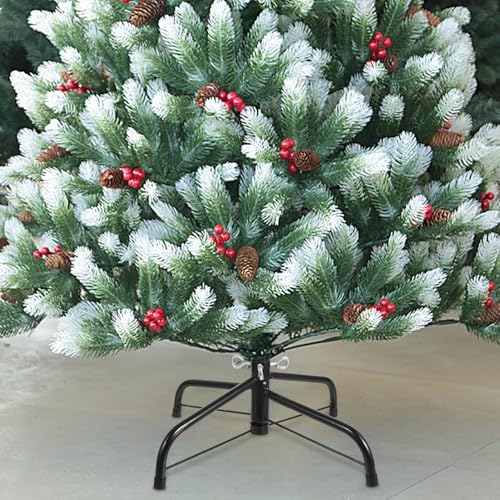 STOBAZA Metal Christmas Tree Stand for 4 Ft Artificial Trees, 13.7inch Xmas Replacement Tree Stand Base, Christmas Tree Folding Stand, Black - Image 5