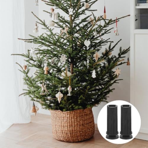 10pcs Artificial Christmas Tree Replacement Stand, Black Plastic Base - Image 6
