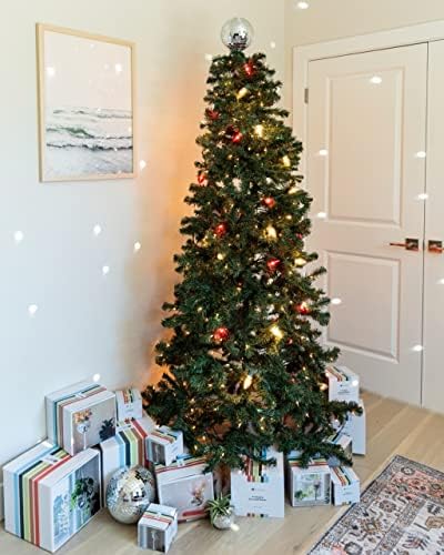 6" Disco Ball Christmas Tree Topper - Havenstone Home - Christmas Tree Topper, Christmas Decorations, Disco Decor, Christmas Decor - Image 5