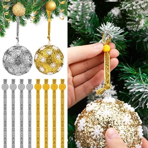 Daifunli 24 Pcs Christmas Adjustable Decoration Hooks, Gold by Huiinen
