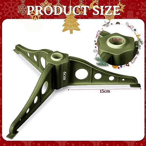 Pangda Plastic Christmas Tree Stand Legs for Artificial Xmas,Green - Image 2