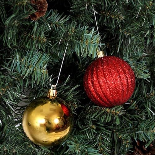Bexter 900 Count Ornament Hooks ?€? Silver, Green & Gold Assorted Set | 2 Sizes (1.25?€? & 2.5?€?) | Christmas Tree Hanging Hooks for Baubles, Ornaments & Holiday Decorations - Image 5