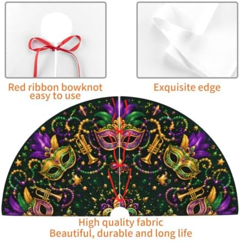 Magic Christmas Tree Skirt Tree Mat for Xmas Holiday Party Decorations Indoor Outdoor 36 Inch - Image 6