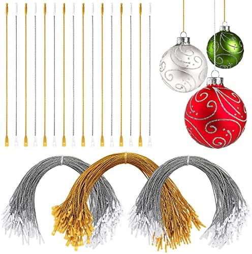 Nuanchu 300 Pcs Christmas Ornament Hangers, Silver Gold by Nuanchu