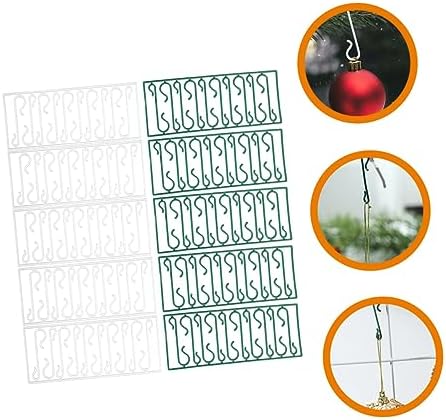 100pcs Holiday Hooks for Christmas Tree Decoration Hanging Hooks for Ornaments Xmas Supplies Holiday Parties - Image 2