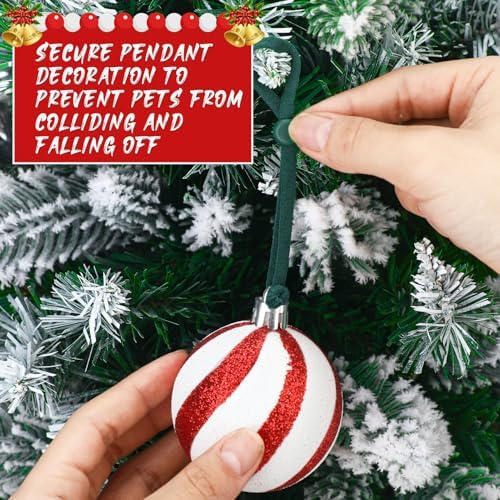 Daifunli 24 Pcs Christmas Adjustable Decoration Hooks, Green - Image 3