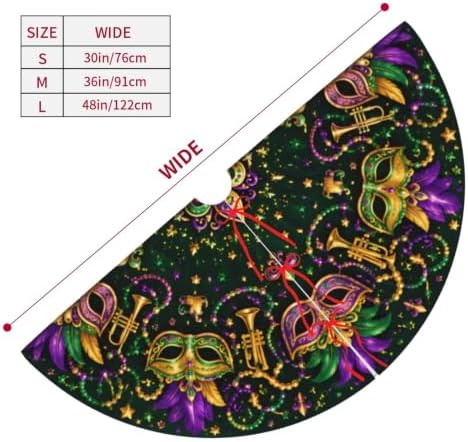 Magic Christmas Tree Skirt Tree Mat for Xmas Holiday Party Decorations Indoor Outdoor 36 Inch - Image 5