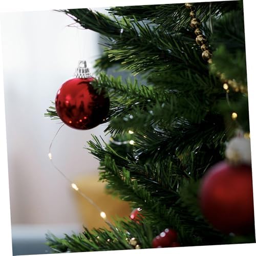100pcs Christmas Ornament Caps Plastic Hangers for Tree Decorations Easy to Install Caps for Festive Holiday Decor - Image 5