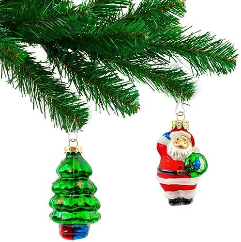 TIHOOD 300PCS Christmas Ornament Hooks Metal Wire Hooks S-Shaped Hangers with Storage Box for Ornament Hooks Christmas Tree (Silver) - Image 4