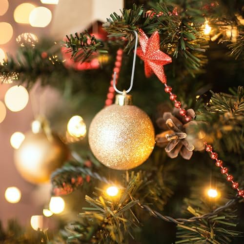 100pcs Christmas Display Ornament Hanger Mini Hooks for Tree Wreath - Image 7