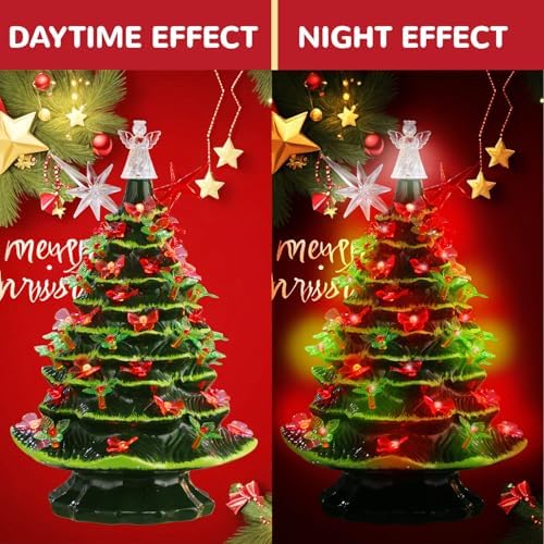 Soulchen 203 Pcs Ceramic Christmas Tree Replacement Lights - Image 4