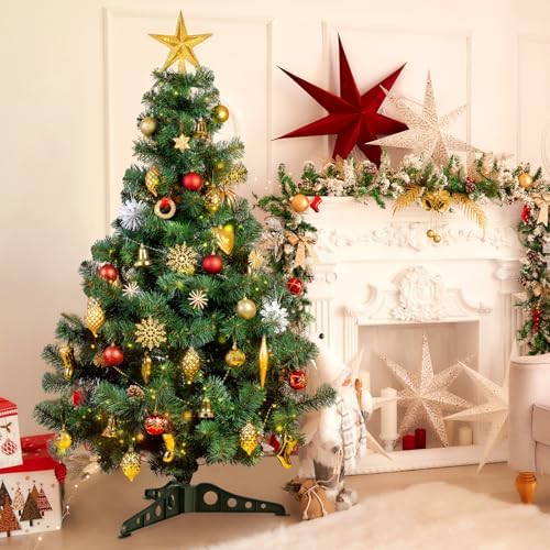 Christmas Tree Stand, 15.7 Inch Universal Xmas Stand Replacement Base for 5Ft Christmas Artificial Fake Trees - Image 4