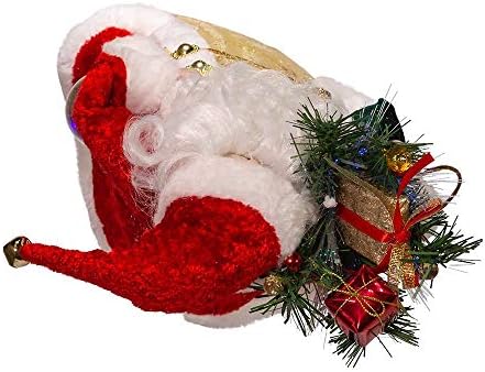 Kurt Adler 12-Inch CUL Fiber Optic LED Santa Treetop - Image 4