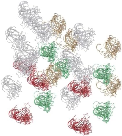 100 Pcs Xmas Hooks, Iron Wire Decorative S Shaped Hooks for Hanging Ornaments Lanterns Jewelry on Trees Wreaths (2) - Image 5
