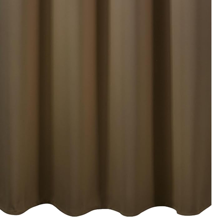 LEMOMO Brown Thermal Blackout Curtains/52 x 45 Inch/Set of 2 Panels Room Darkening Curtains