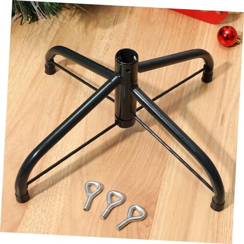 Healeved Artificial Christmas Tree Stand Metal Christmas Tree Stands Iron Christmas Tree Pot Base for Christmas Tree - Image 3