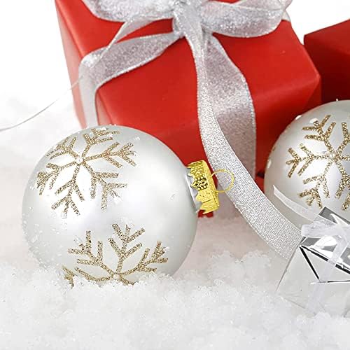 100 Pieces Round Christmas Ornament Caps - Replacement Ornament Hangers for Christmas Tree, Porcelain, Ceramic or Glass Decoration, DIY Decorations (Gold-3/4inch) - Image 6