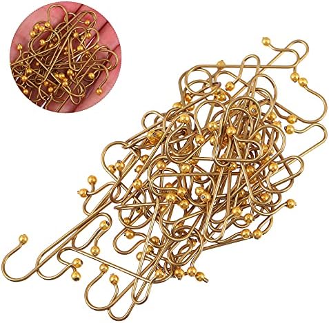 40pcs Hook up S Shaped Ornament Hangers Hook Christmas Hooks for Hanging S Shaped Decoration Hooks Mini Christmas Ornament Hangers Bauble Hooks String Lights Iron Ordinary - Image 7