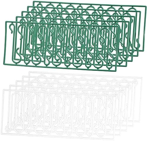100pcs Holiday Hooks for Christmas Tree Decoration Hanging Hooks for Ornaments Xmas Supplies Holiday Parties by HOME