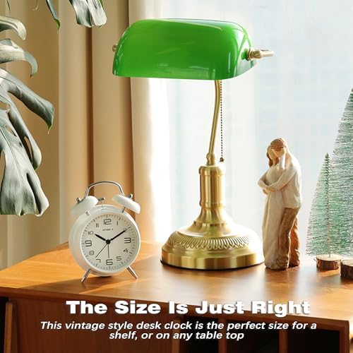 AYRELY?? Super Loud Alarm Clock for Heavy Sleepers Adults, Metal 4.5 Inches - Image 5
