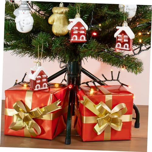 Healeved Artificial Christmas Tree Stand Metal Christmas Tree Stands Iron Christmas Tree Pot Base for Christmas Tree - Image 2