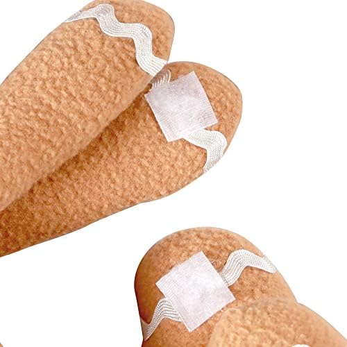 Gingerbread Man Christmas Tree Topper Decorations,Unique Funny Xmas Plush Stuffed Gingerbread Hugger Decor for Christmas Tree Wine Bottle Curtain Ornaments,Ginger White Red Green - Image 3