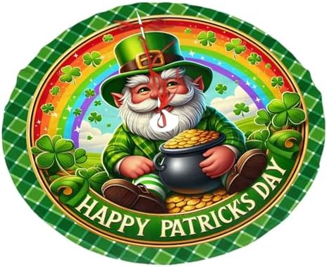 St. Patrick's Day Tree Skirt Christmas Tree Ornaments Tree Skirt for Christmas Decoration 36" by Majoug