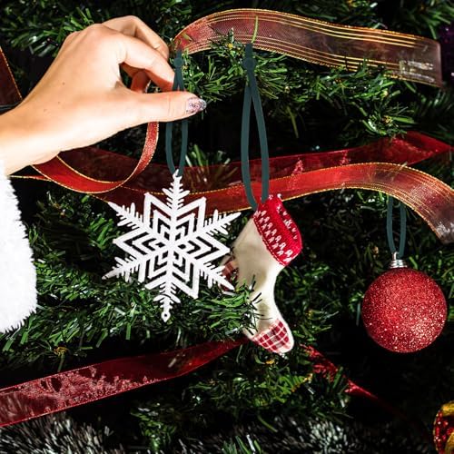 Daifunli 36 Pcs Christmas Adjustable Decoration Hooks, Green - Image 5