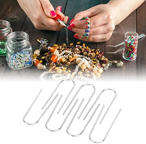 100 Pieces High Temperature U Ring Hooks Nichrome Hooks Easy to Use for Jewelry Making Perfect for Ceramic Ornaments - Image 3