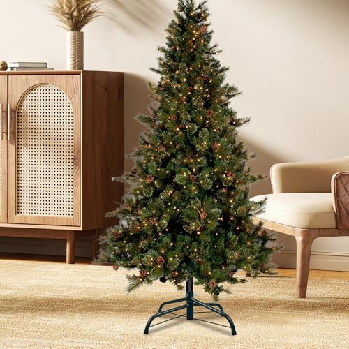 NUOBESTY Christmas Tree Stand Folding Metal Iron Base for Artificial Tree with 0. 75 Inch Hole, Black 35cm - Image 3