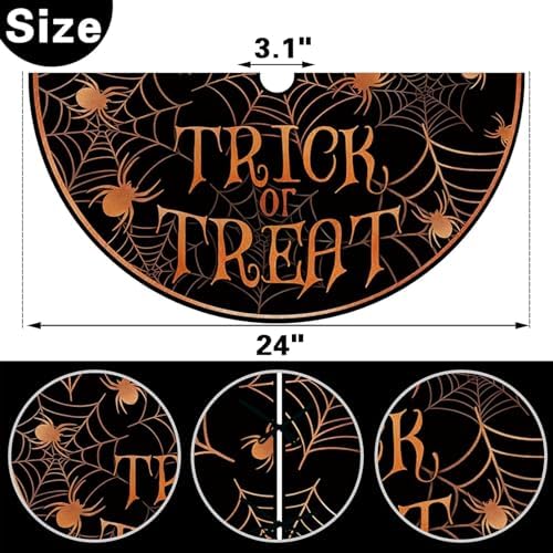 Halloween Trick or Treat 24 Inches Lace-up Christmas Small Tree - Image 2