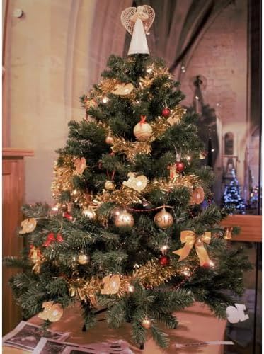 Artificial Christmas Tree Stand for 4 to 6 Foot Trees ,Fits 1.0-1.25 Inch Pole - Image 7