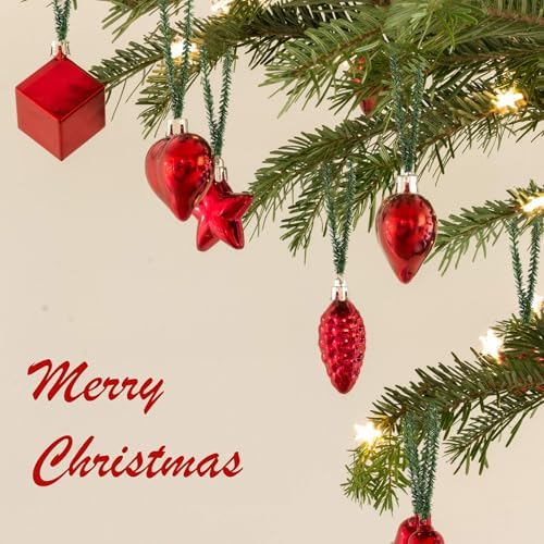 Jutom 100 Pcs Christmas Pine Ornament Hooks, 12" Long, 0.28" Diameter - Image 5