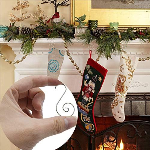 200PCS Christmas Ornament Hooks Christmas Tree Ornament Hanger - Image 4