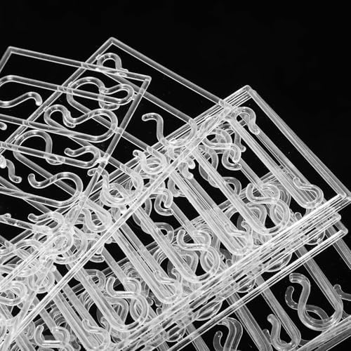 100pcs Plastic Christmas Tree Ornament Hooks for Easy Hanging - Image 6