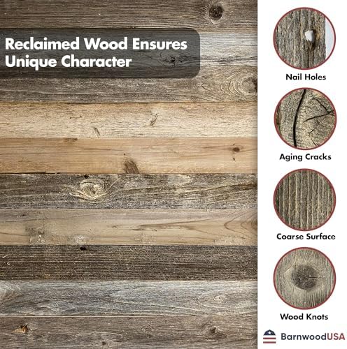 BARNWOODUSA Christmas Tree Collar or Box Made of Reclaimed Wood Rustic Skir - Image 4