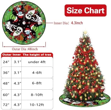 Christmas Tree Skirt 36 Inch New Year Xmas Decorations for Home - Image 2