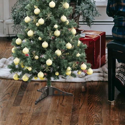 Homoyoyo Christmas Tree Stand Base Artificial Christmas Tree Base Detachable Green Xmas - Image 4