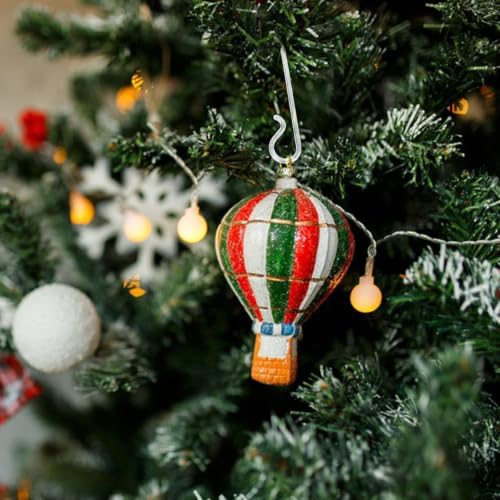 Toddmomy Christmas Tree Ornament Hooks 400pcs Plastic S Shaped for Wreaths - Image 5