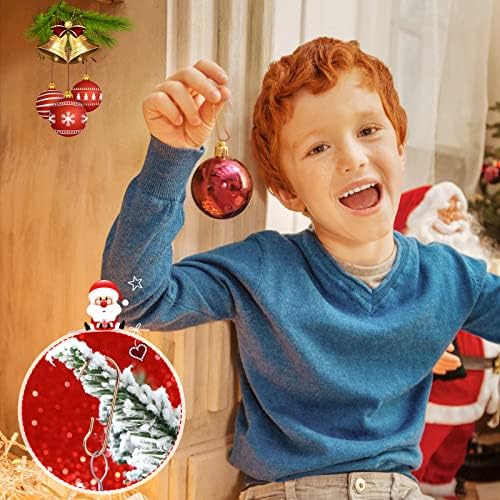 Hotop 120 Pcs Halloween Ornament Hooks Rose Gold Ornament Hangers - Image 6