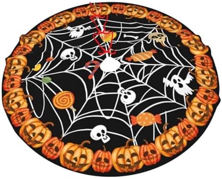 Halloween Christmas Tree Ornaments - Tree Skirt for Decoration, 48" - Image 6