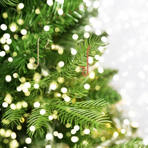 150pcs Christmas Ornament Hooks Swirl Shape Stainless Steel - Image 4