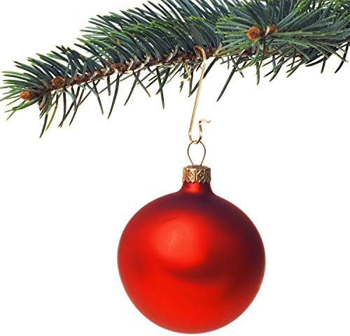 Tatuo 201 Pieces Christmas Ornament Hooks Ornament Hangers Xmas Metal Wire Hooks with Storage Box for Christmas Tree Decoration (Gold) - Image 3