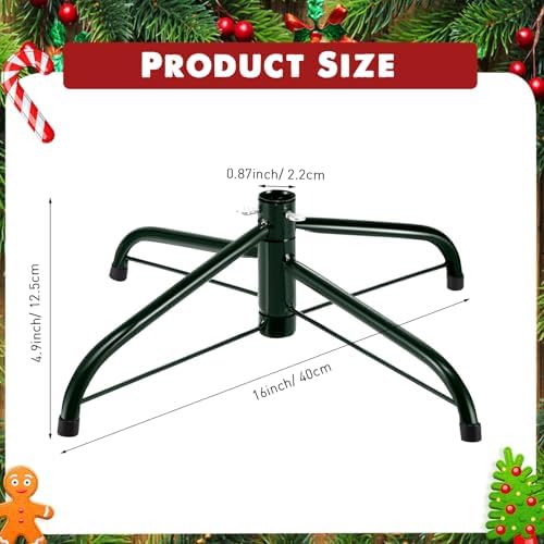 Roowest Folding Christmas Tree Stand for Artificial Tree - Image 2