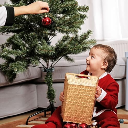 Christmas Tree Stand, Folding Xmas Tree Stand Metal Christmas Tree Stand for Artificial Tree Folding Stand,Christmas Tree Base, Fits 0.5-1.25 Inch Pole - Image 6