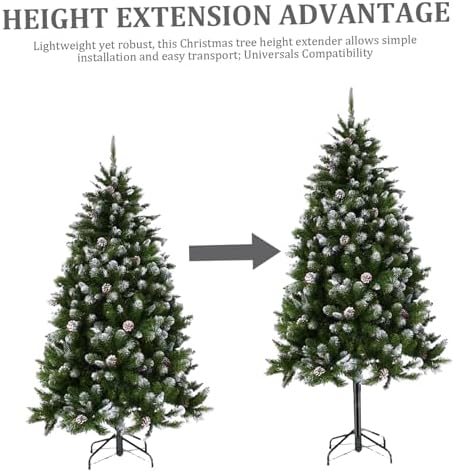 Christmas Tree Height Extender Iron Christmas Tree Stand Base Riser Riser Stand Base Stands Stands for Artificial Trees. - Image 2