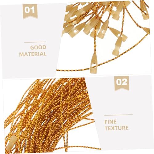 1000pcs Heavy Duty Christmas Ornament Hangers with Precut Snap Strings Silver Hooks for Tree Garland Holiday Party Decorations Easy Fast Installation Reusable Hanging Ropes for - Image 3
