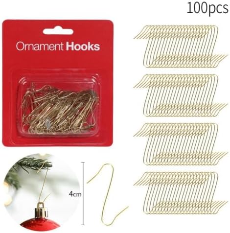 100 Pack Christmas Tree Ornament Hooks - Image 5