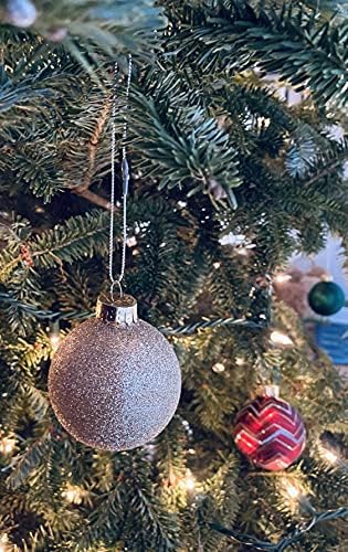 100 Pack Silver Metal Christmas Ornament Precut String Hangers with Snap Fastener (Nomad Brand) - Image 5