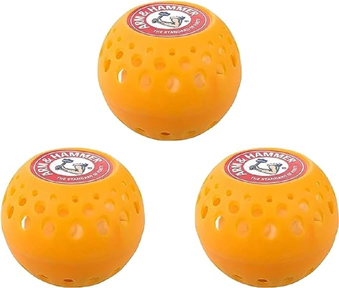 Arm & Hammer OdorBusterz?? Odor Eliminator Balls, Clean Burst, 3 Count ?€? Baking Soda Odor Control for Closets, Drawers, Hampers & Small Spaces